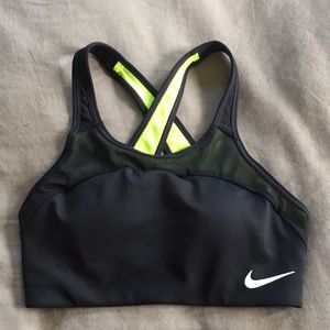 nike classic swoosh modern sports bra